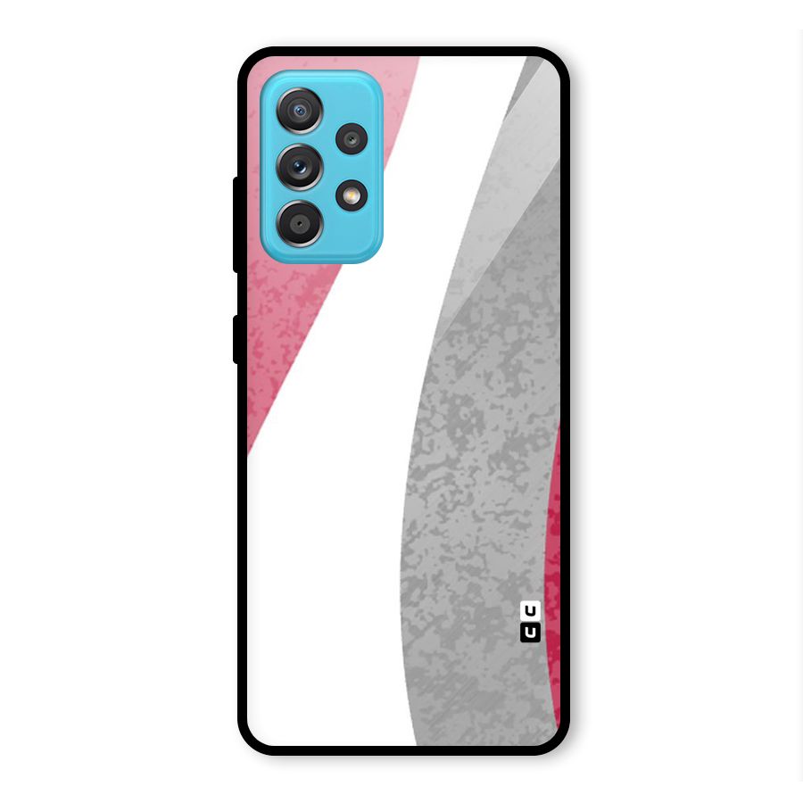 Pretty Flow Design Glass Back Case for Galaxy A52