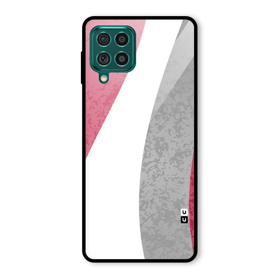 Pretty Flow Design Glass Back Case for Galaxy F62