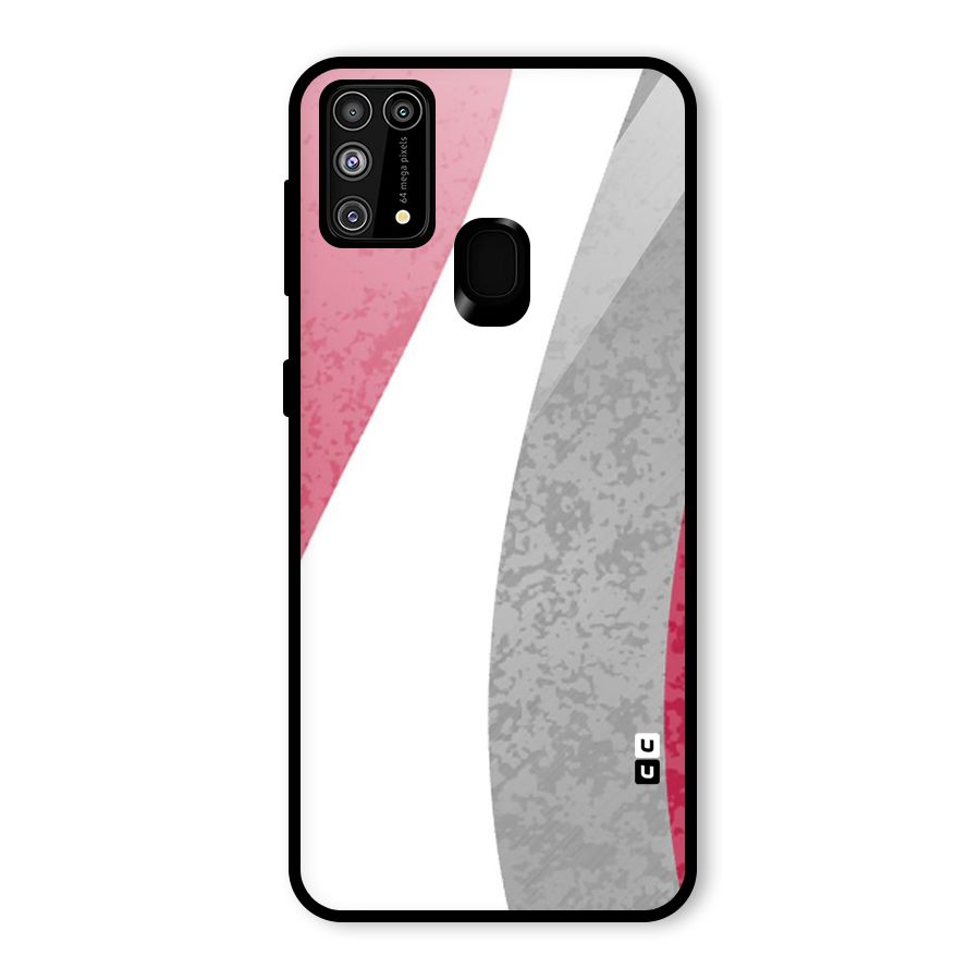 Pretty Flow Design Glass Back Case for Galaxy M31