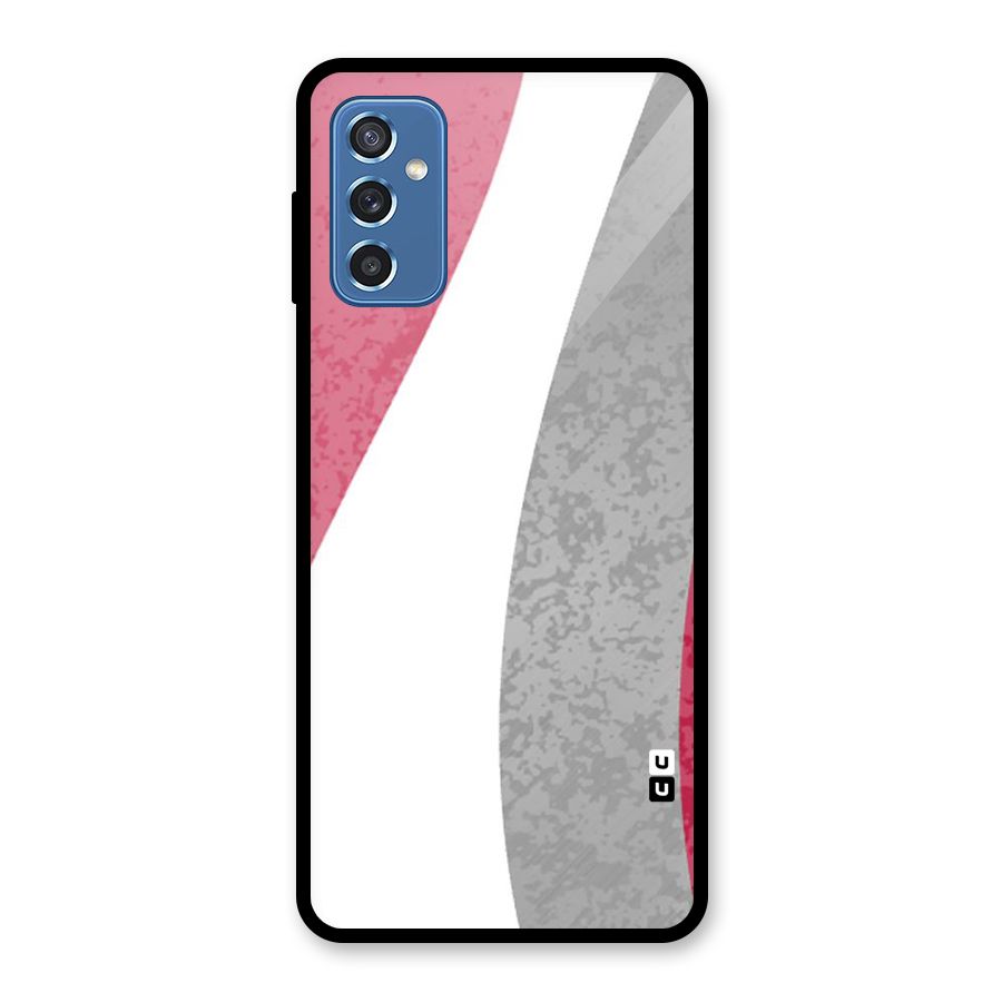 Pretty Flow Design Glass Back Case for Galaxy M52 5G