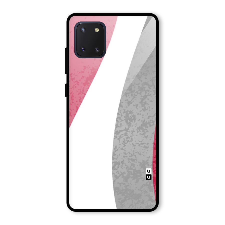 Pretty Flow Design Glass Back Case for Galaxy Note 10 Lite