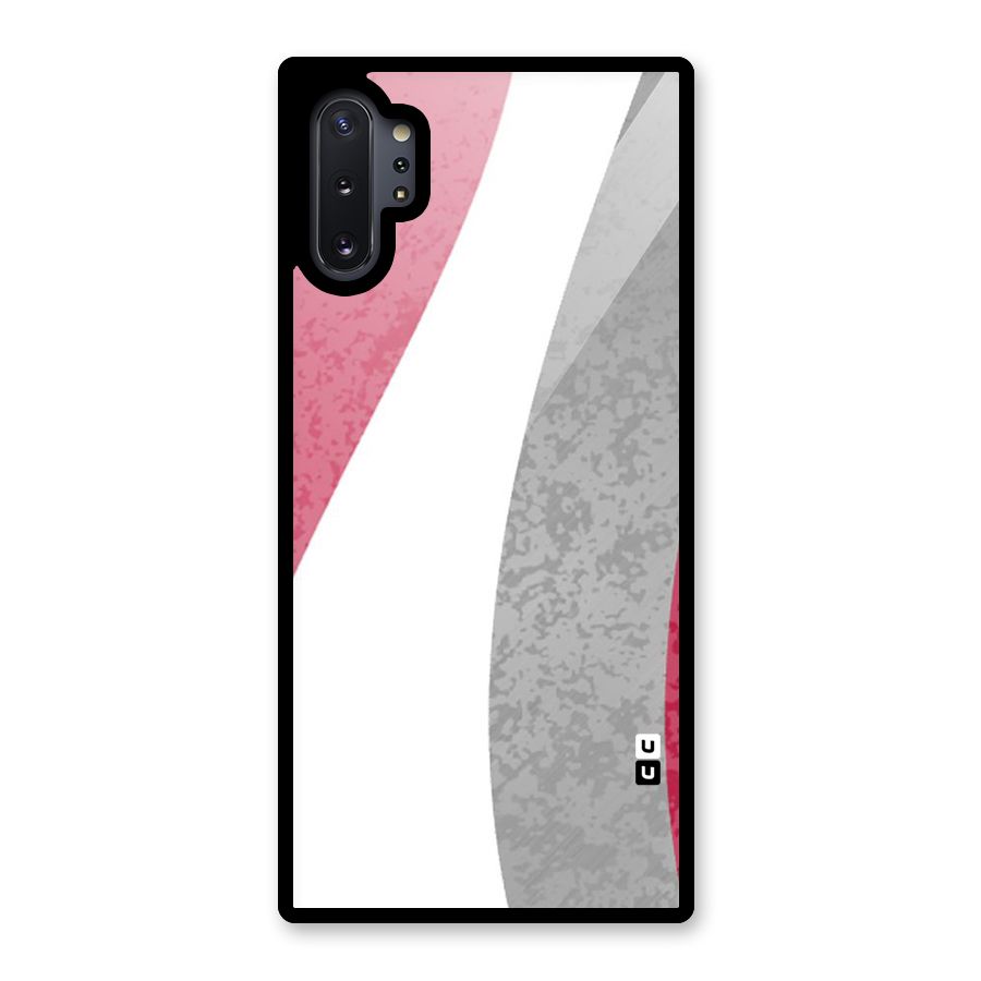 Pretty Flow Design Glass Back Case for Galaxy Note 10 Plus