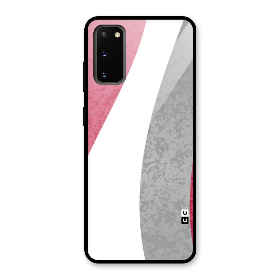 Pretty Flow Design Glass Back Case for Galaxy S20