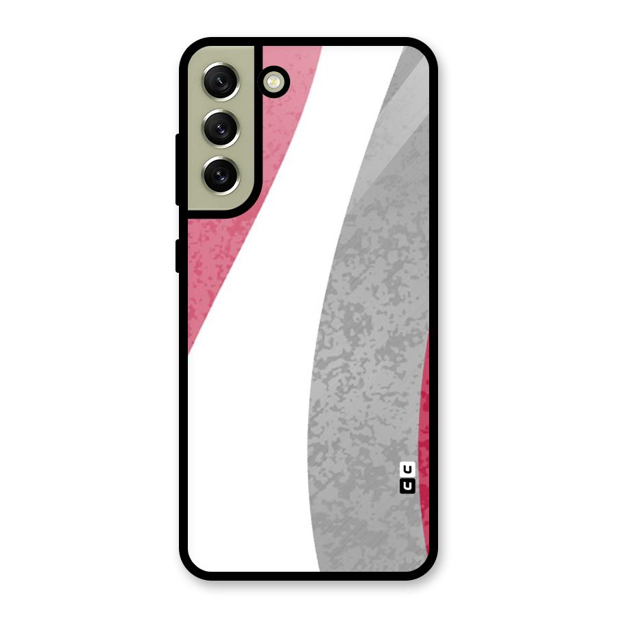 Pretty Flow Design Glass Back Case for Galaxy S21 FE 5G