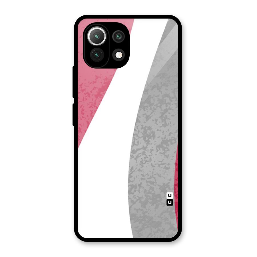 Pretty Flow Design Glass Back Case for Mi 11 Lite NE 5G