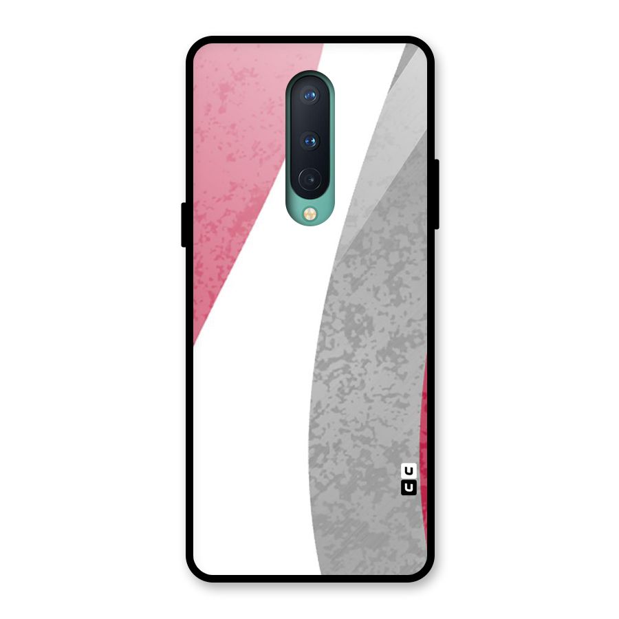 Pretty Flow Design Glass Back Case for OnePlus 8