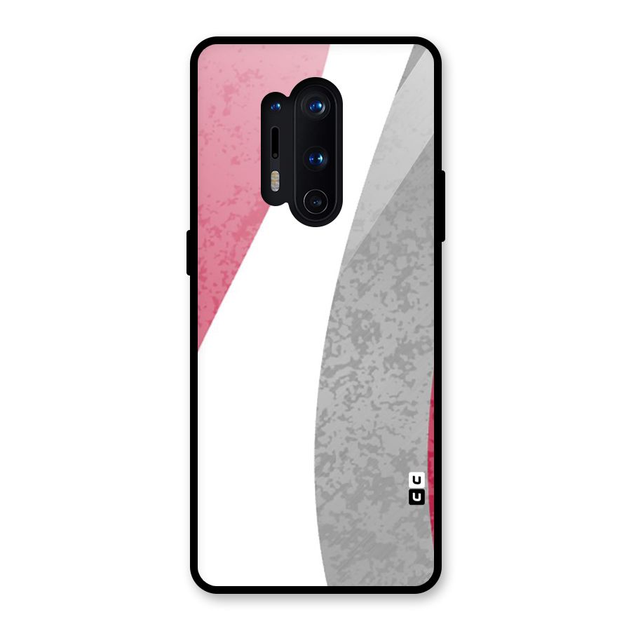 Pretty Flow Design Glass Back Case for OnePlus 8 Pro