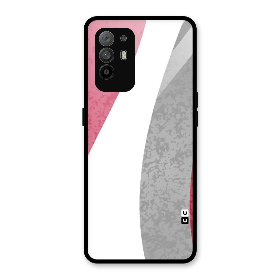 Pretty Flow Design Glass Back Case for Oppo F19 Pro Plus 5G