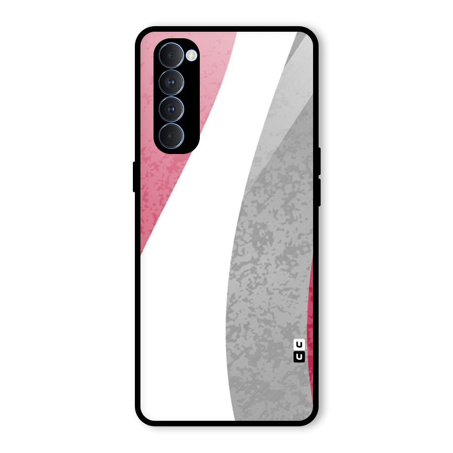 Pretty Flow Design Glass Back Case for Oppo Reno4 Pro