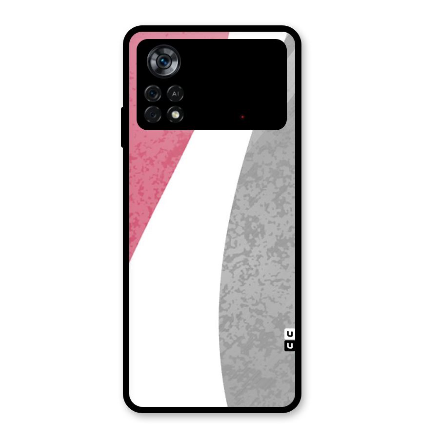 Pretty Flow Design Glass Back Case for Poco X4 Pro 5G