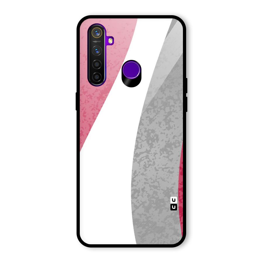 Pretty Flow Design Glass Back Case for Realme 5 Pro