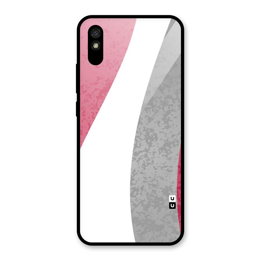 Pretty Flow Design Glass Back Case for Redmi 9A