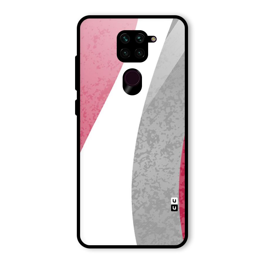 Pretty Flow Design Glass Back Case for Redmi Note 9