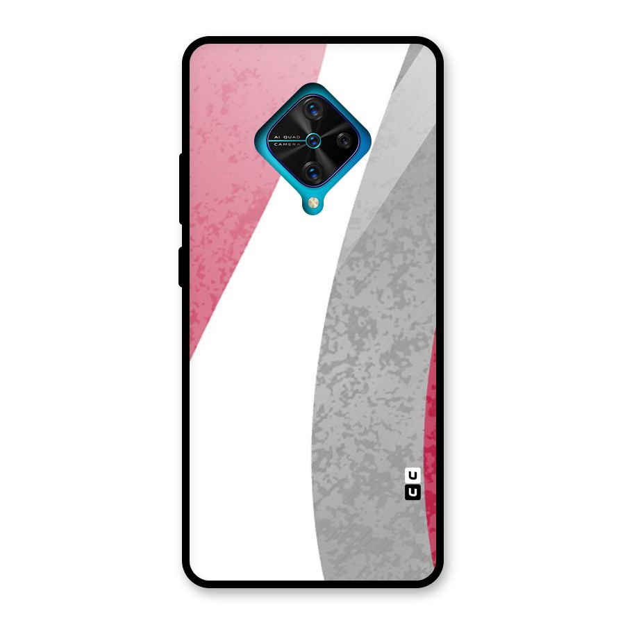 Pretty Flow Design Glass Back Case for Vivo S1 Pro