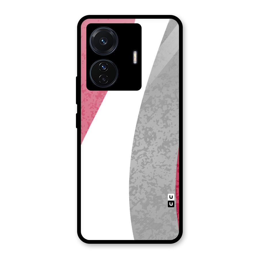 Pretty Flow Design Glass Back Case for Vivo T1 Pro