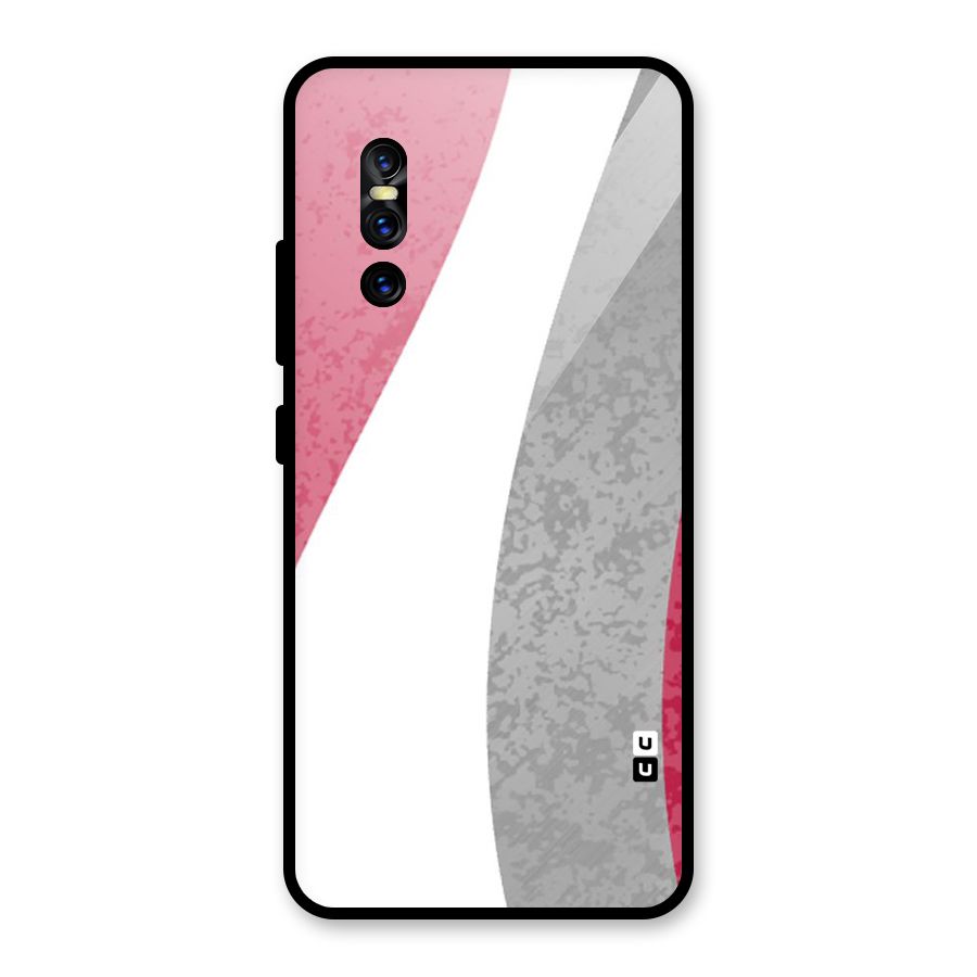 Pretty Flow Design Glass Back Case for Vivo V15 Pro
