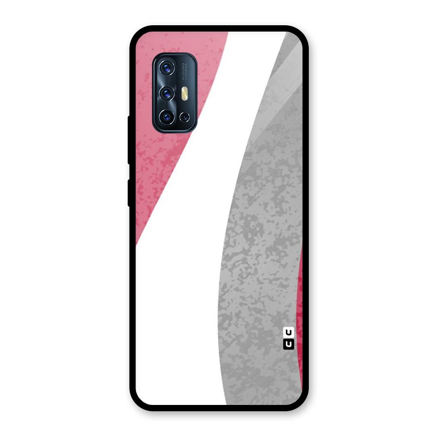 Pretty Flow Design Glass Back Case for Vivo V17