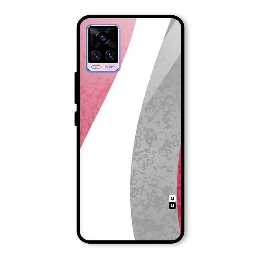 Pretty Flow Design Glass Back Case for Vivo V20 Pro