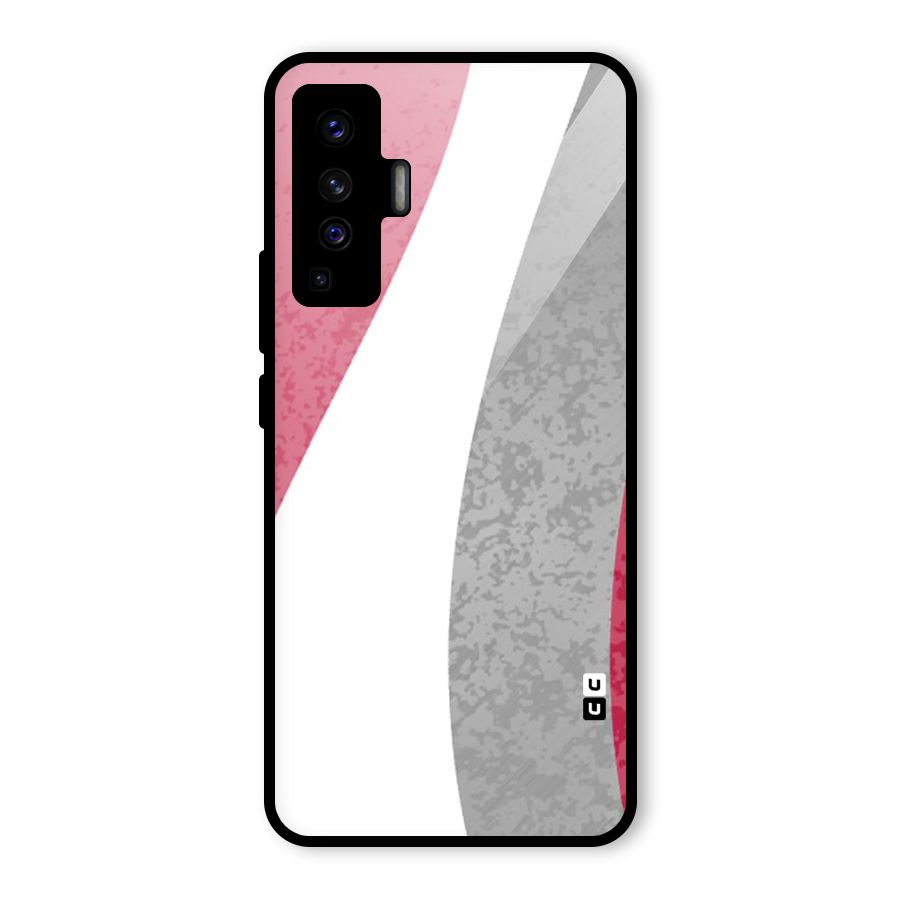 Pretty Flow Design Glass Back Case for Vivo X50