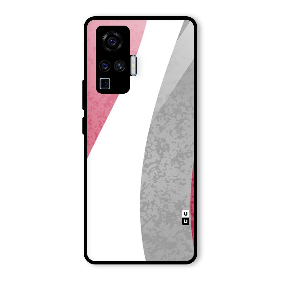 Pretty Flow Design Glass Back Case for Vivo X50 Pro