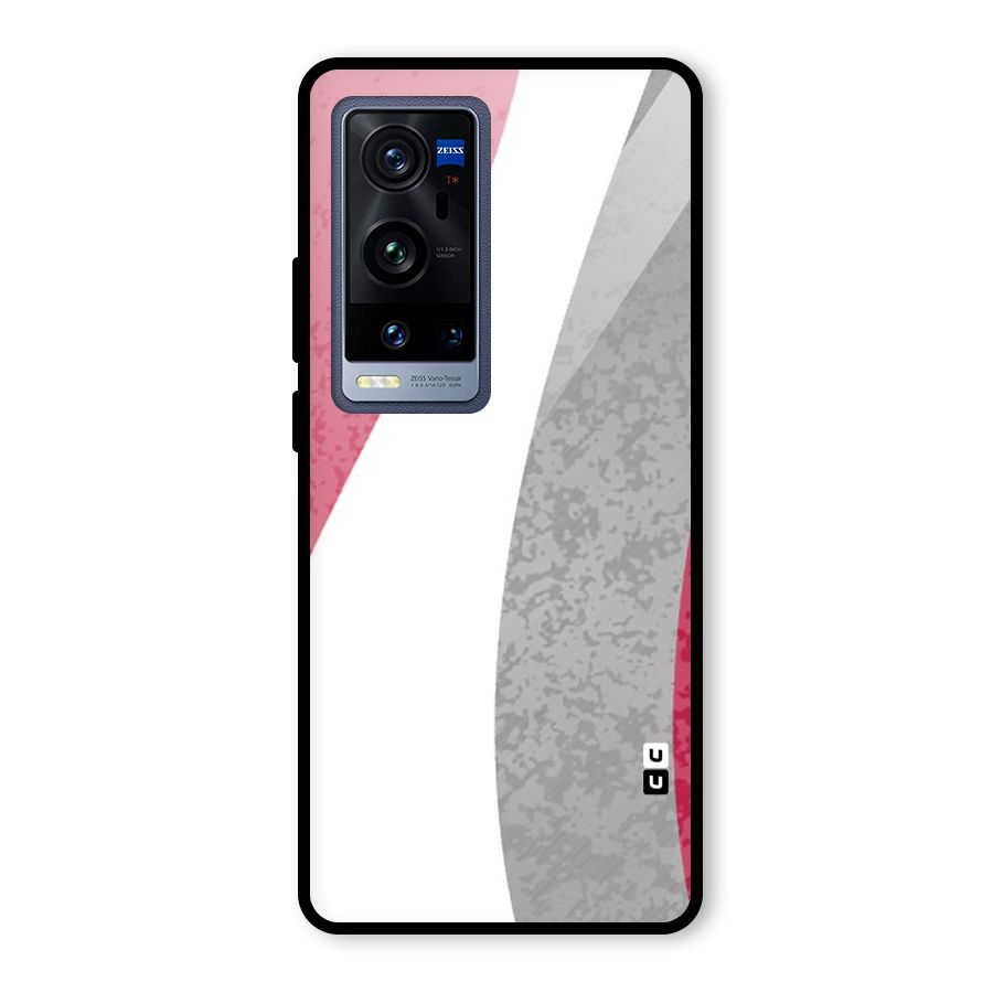 Pretty Flow Design Glass Back Case for Vivo X60 Pro Plus