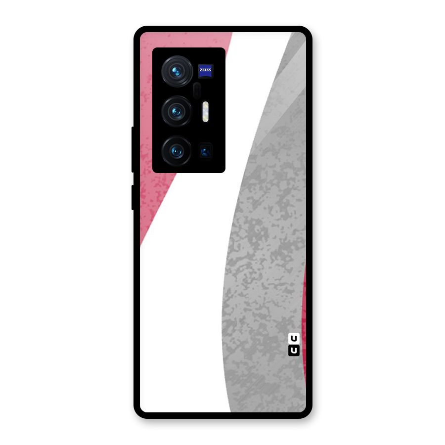 Pretty Flow Design Glass Back Case for Vivo X70 Pro Plus