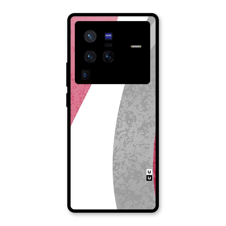 Pretty Flow Design Glass Back Case for Vivo X80 Pro