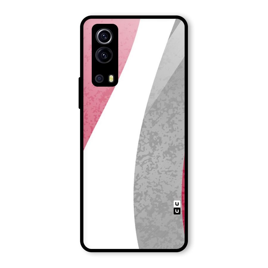 Pretty Flow Design Glass Back Case for Vivo iQOO Z3