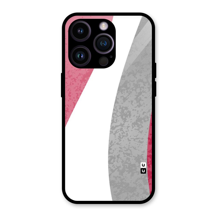 Pretty Flow Design Glass Back Case for iPhone 14 Pro