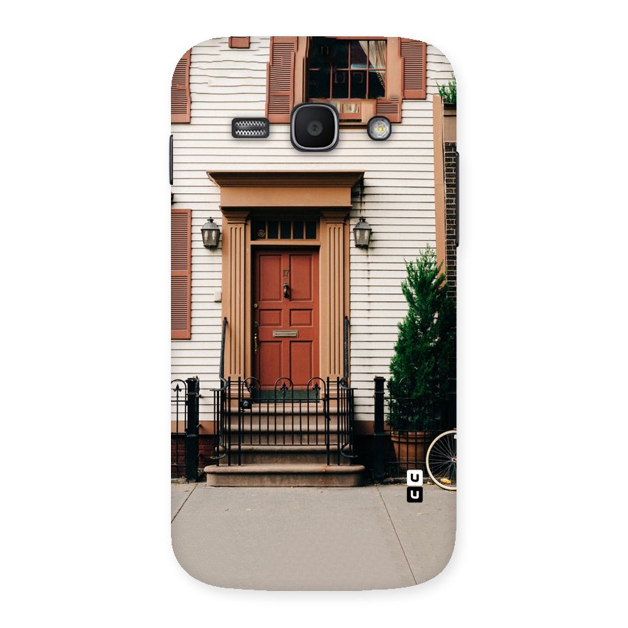 Pretty Orange Door Back Case for Galaxy Ace 3