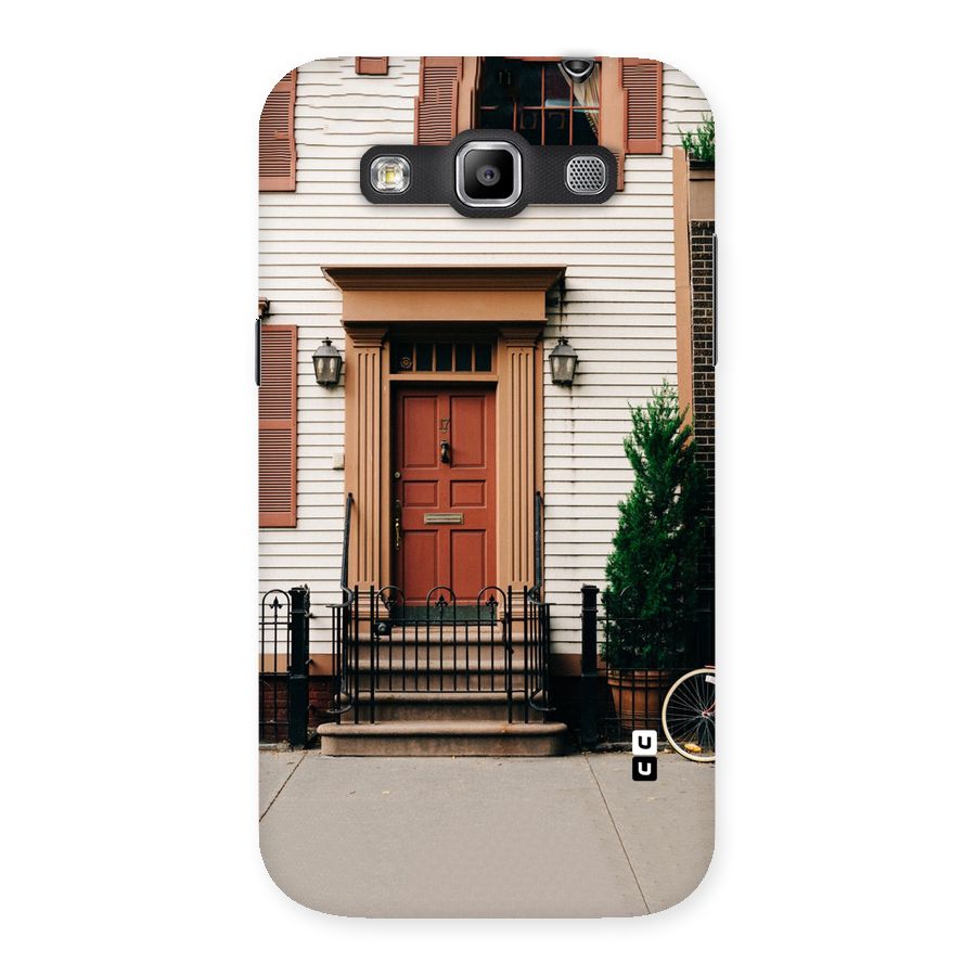 Pretty Orange Door Back Case for Galaxy Grand Quattro