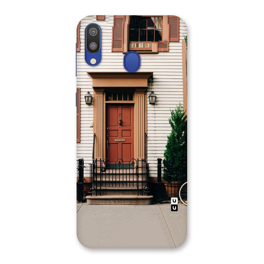 Pretty Orange Door Back Case for Galaxy M20