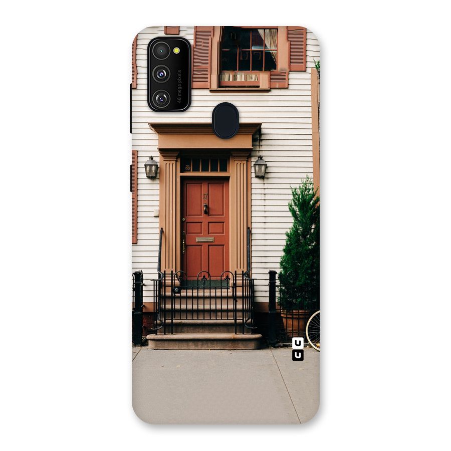 Pretty Orange Door Back Case for Galaxy M30s