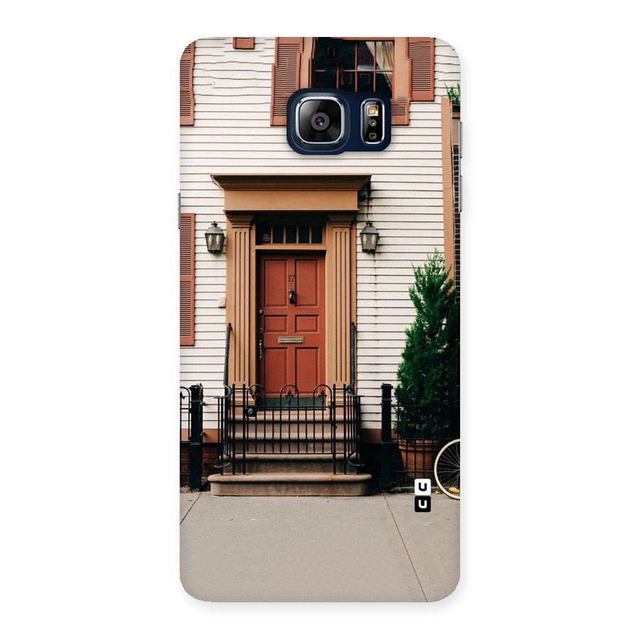 Pretty Orange Door Back Case for Galaxy Note 5