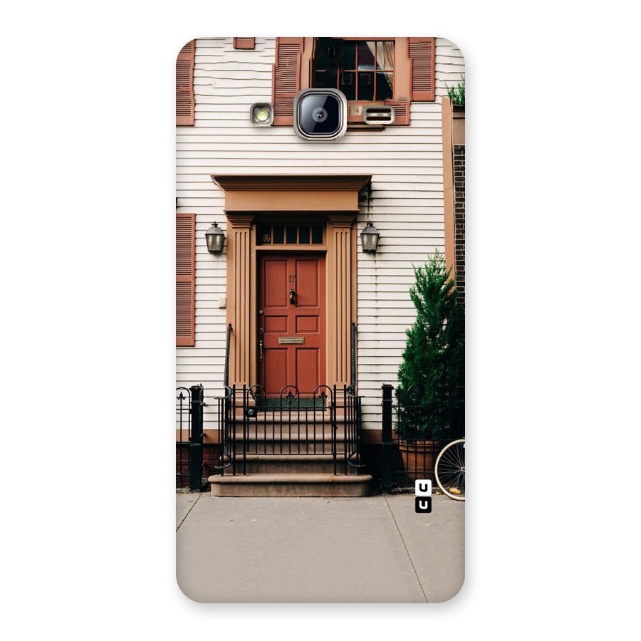 Pretty Orange Door Back Case for Galaxy On5