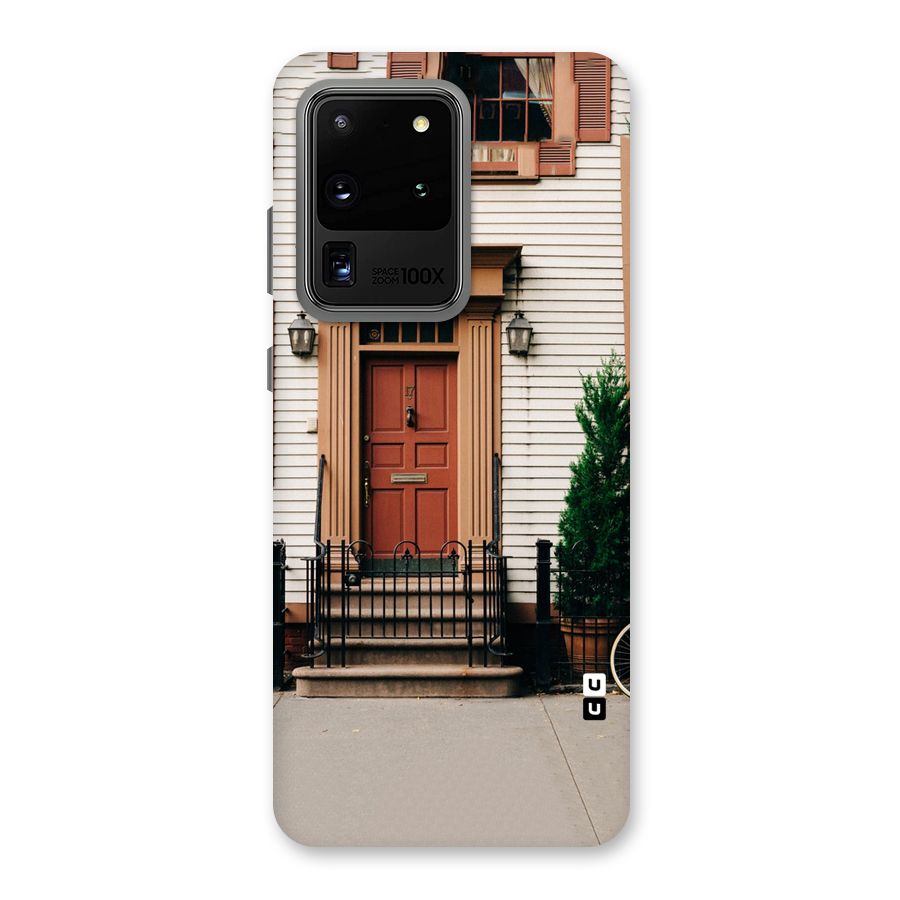 Pretty Orange Door Back Case for Galaxy S20 Ultra