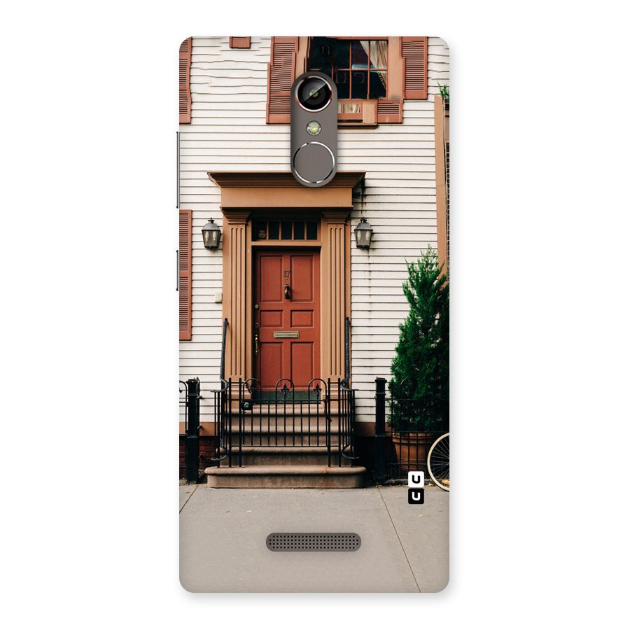 Pretty Orange Door Back Case for Gionee S6s