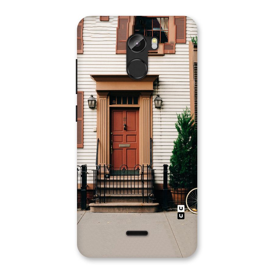 Pretty Orange Door Back Case for Gionee X1