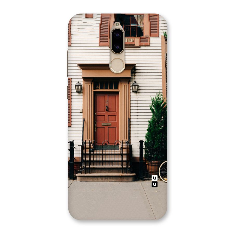 Pretty Orange Door Back Case for Honor 9i