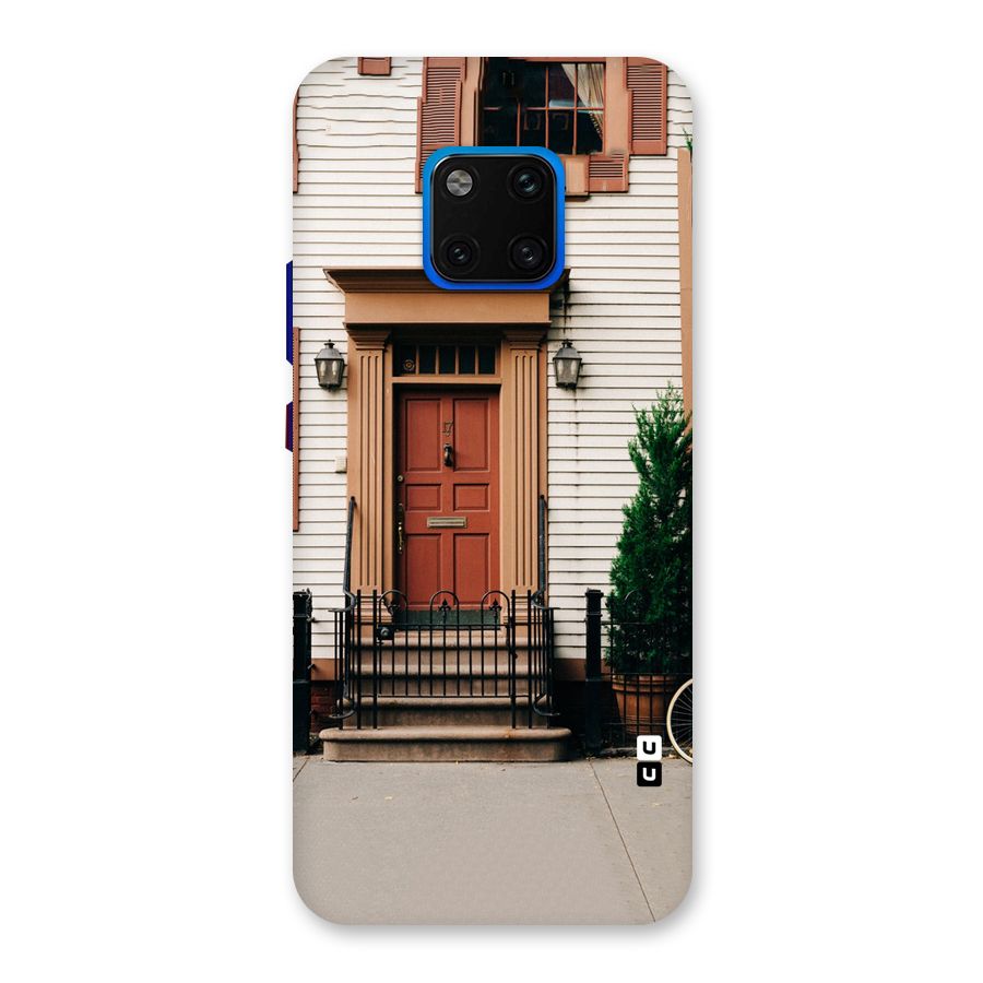 Pretty Orange Door Back Case for Huawei Mate 20 Pro