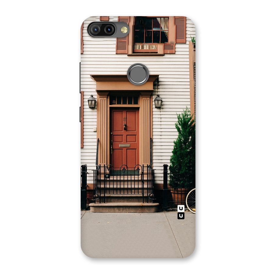 Pretty Orange Door Back Case for Infinix Hot 6 Pro