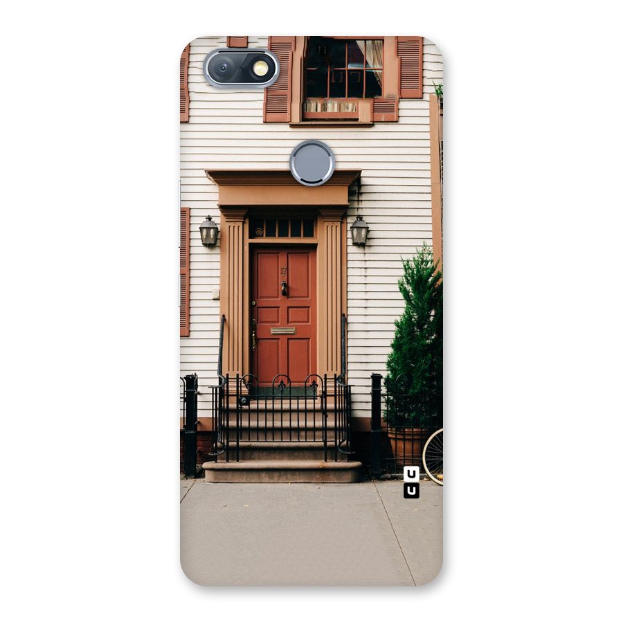 Pretty Orange Door Back Case for Infinix Note 5