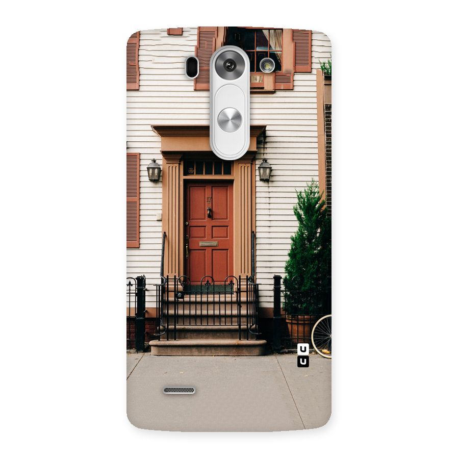 Pretty Orange Door Back Case for LG G3 Beat