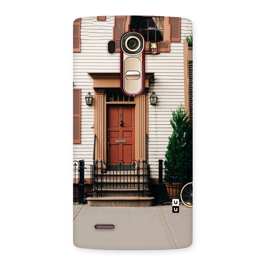 Pretty Orange Door Back Case for LG G4