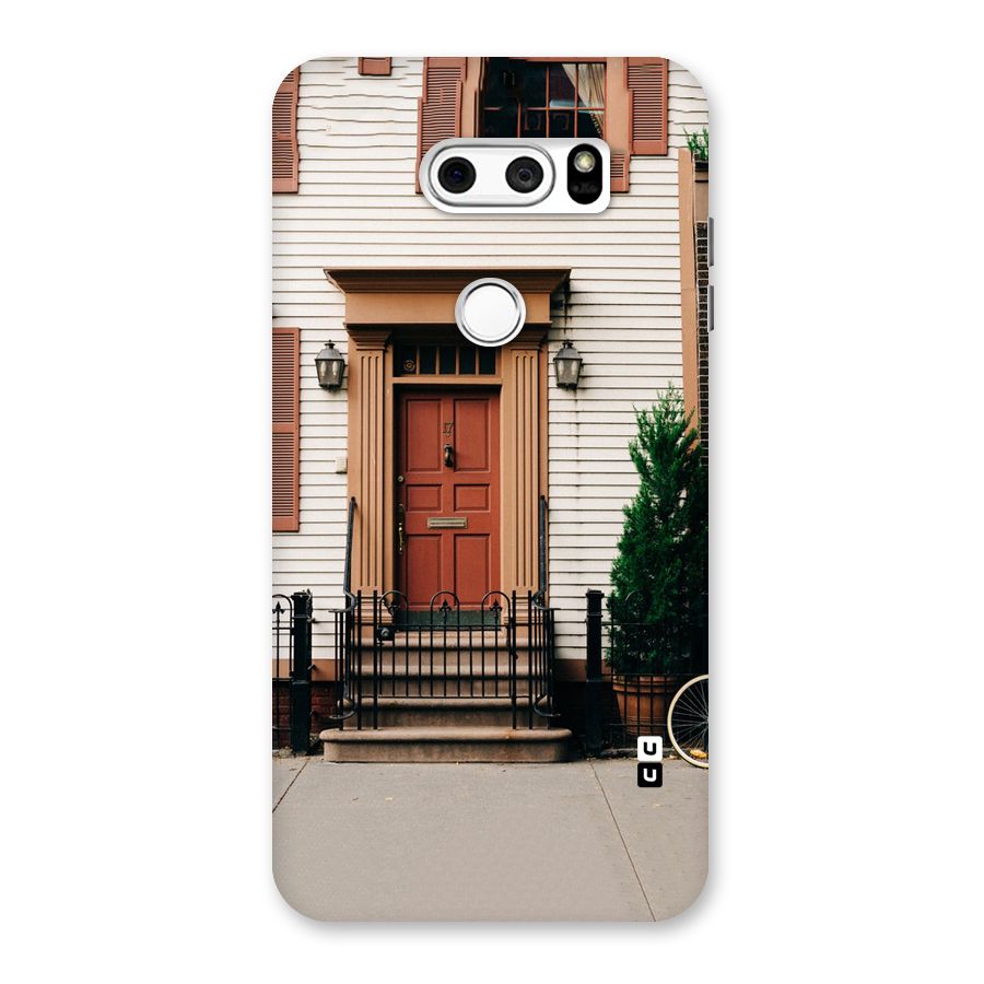 Pretty Orange Door Back Case for LG V30