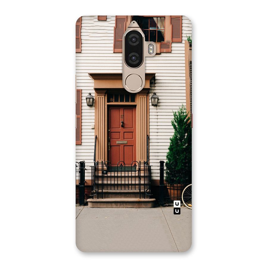 Pretty Orange Door Back Case for Lenovo K8 Note