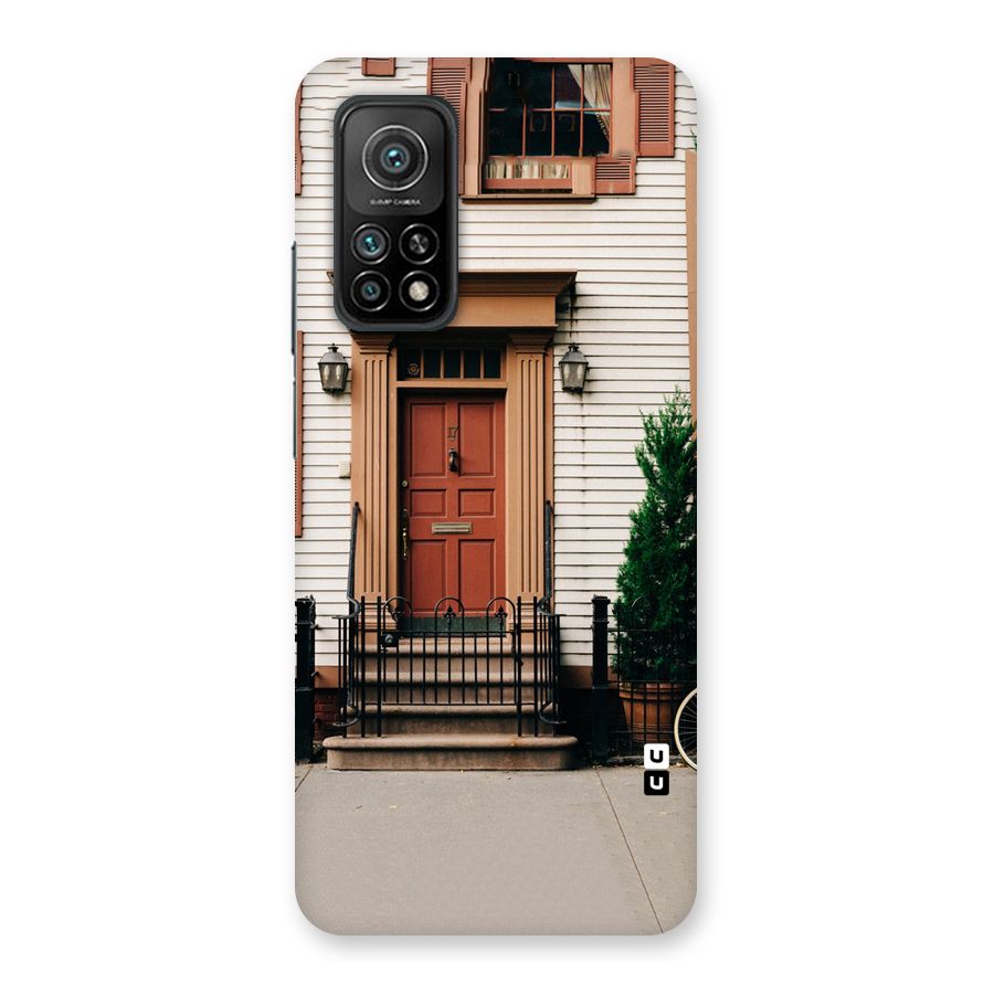 Pretty Orange Door Back Case for Mi 10T 5G