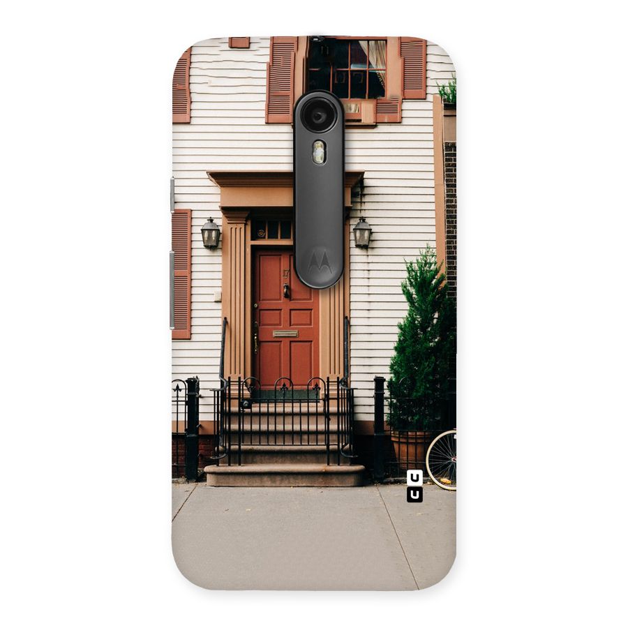 Pretty Orange Door Back Case for Moto G Turbo