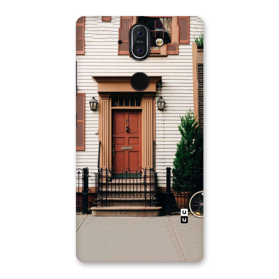 Pretty Orange Door Back Case for Nokia 8 Sirocco