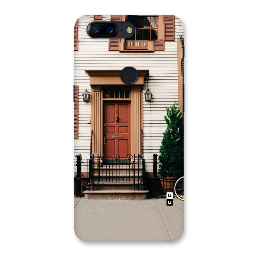 Pretty Orange Door Back Case for OnePlus 5T